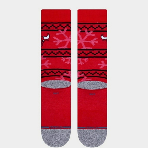 NWT Men's Chicago Bulls Frosted 2 Stance Crew Socks - Picture 6 of 8